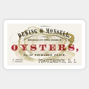 Oysters Sticker